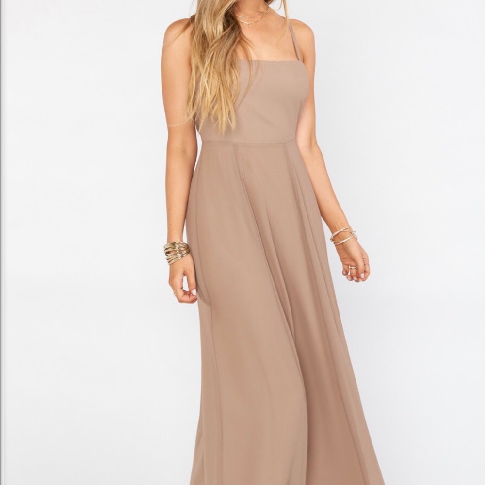 Show me your Mumu Lauren Tie Maxi Dress